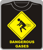 Прикольные футболки: осторожно газы